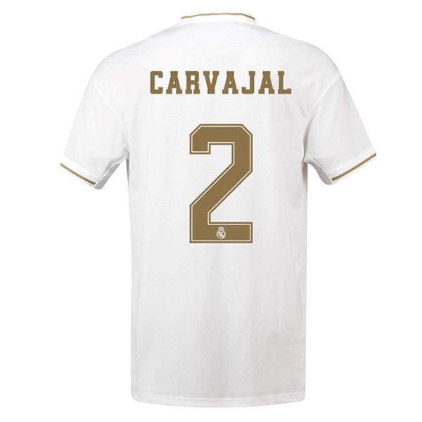 Camiseta Real Madrid NO.2 Carvajal 1ª 2019/20 Blanco